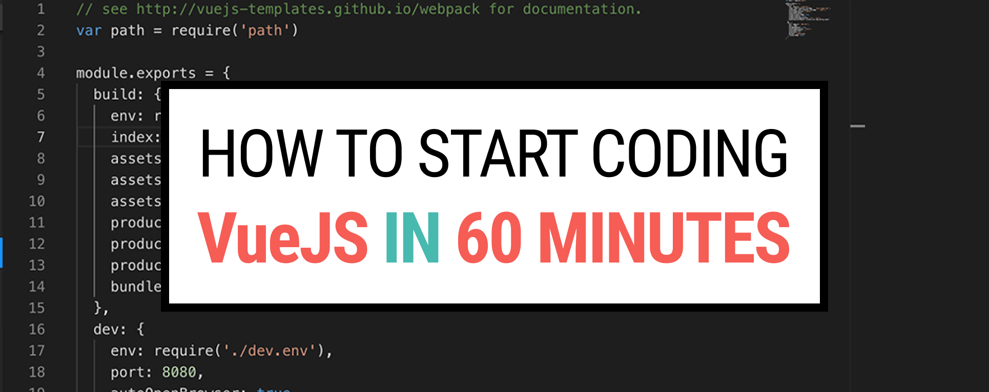 How to start coding VueJS in 60 minutes